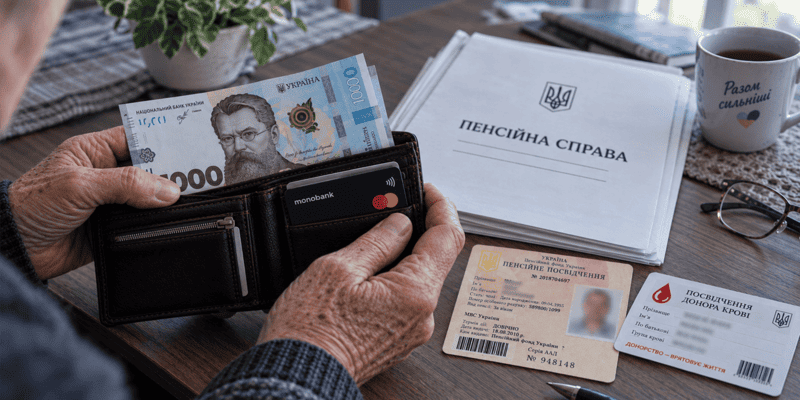 Частина донорів крові більше не отримуватиме надбавку до пенсії
