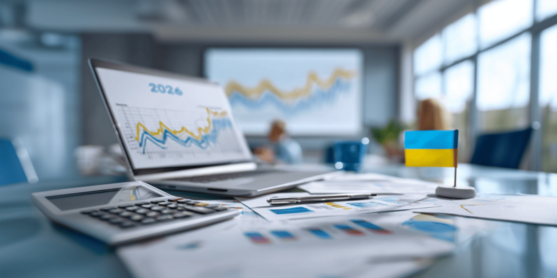 Економіка України перед 2026 роком: зростання слабшає, ризики зростають