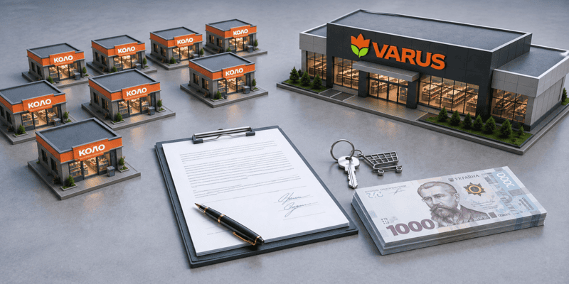 Varus купує мережу «Коло» та може увійти до топ-4 ритейлерів України
