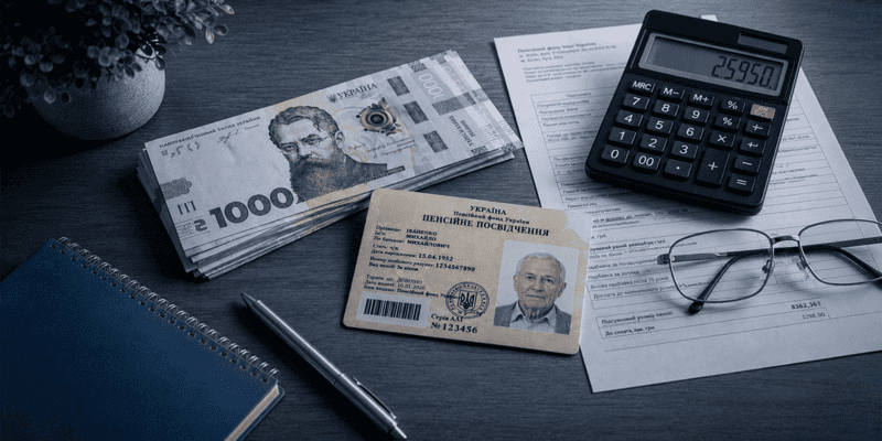 Які надбавки до пенсії діють у 2026 році та кому доплачують